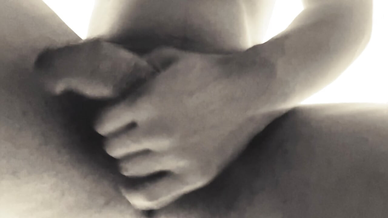 Getting hot and jerking off with big size Dick  before bedtime