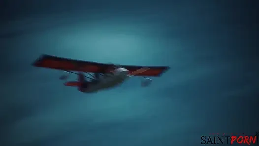 Caylian Curtis tenha bir ada plajında bir pilotla sikişiyor