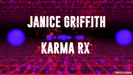 Zinde küçük götlü Janice Griffith ve Demi Sutra seksi üçlü grup seks yapıyor