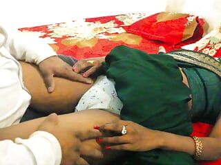 Suhagrat yang baru nikah, malam pertama, wanita India
