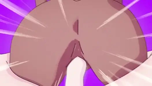 Хентай Анимация высвобождает развязные межрасовые острые ощущения