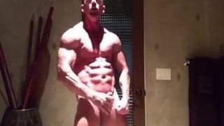 big dicked muscle DILF