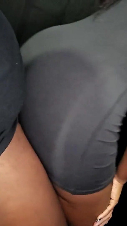 Big breasts neighbor no panties or bra under her short dress | Clip 1