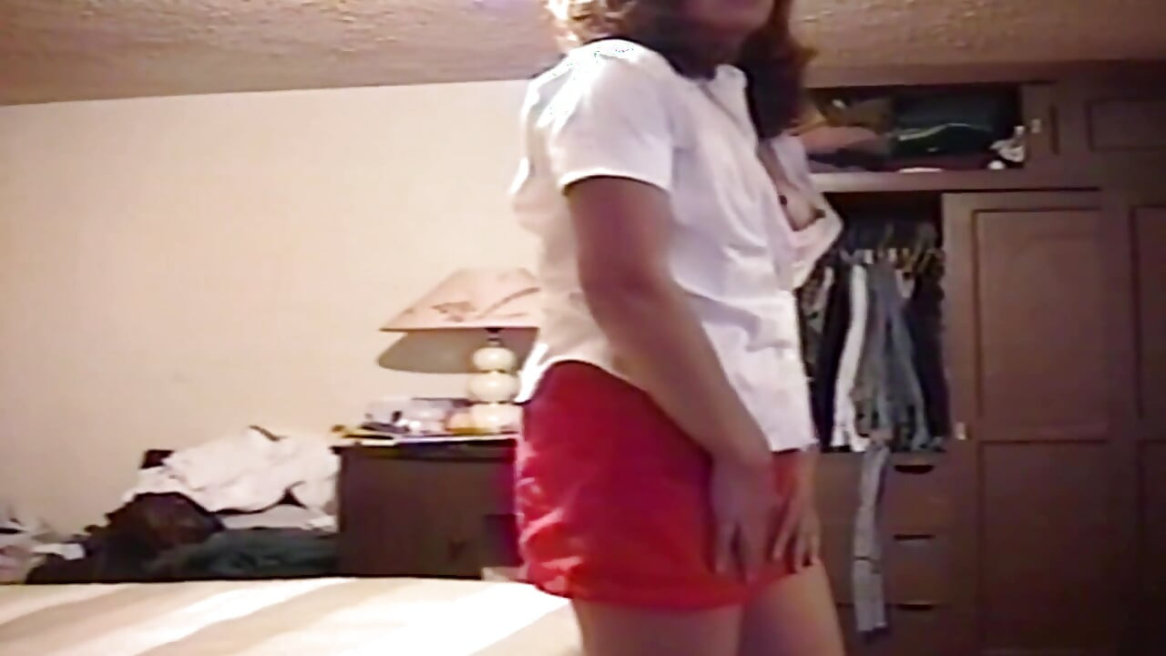 Latina shows off before stepson to make him masturbate and cum