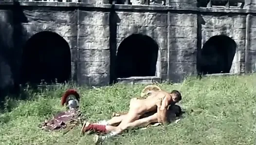 Young Hung Muscle Stud Pounds His Lover Anal Outdoors and Shoots a Thick Cumshot