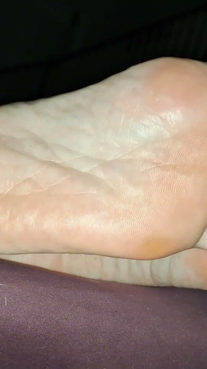 My girlfriend teasing me with her feet 3 | Clip 1