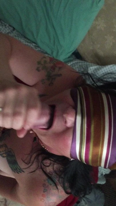 Blindfolded Thankful Slut Takes Big Dick