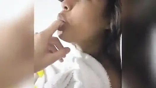 18 year old brunette big saggy tits from New York fucking her stepbrother's dick