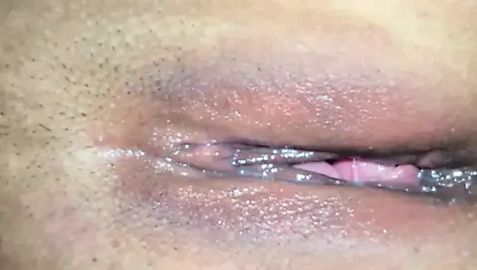 Asian girl's pussy show and fuck in doggy style hard