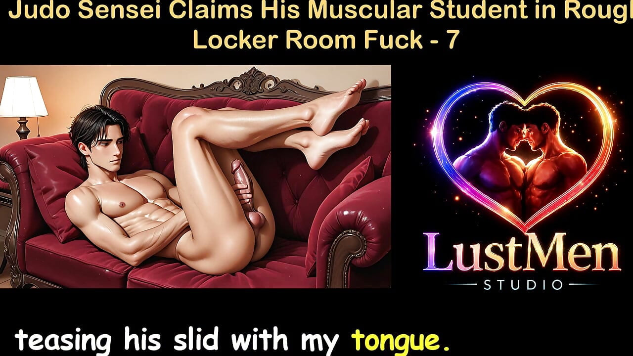 Gay Audio Sex Story - Judo Sensei Claims His Muscular Student in Rough Locker Room Fuck - Part 7