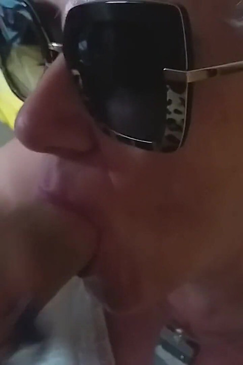 Hot Granny Sucks a Big Cock with Relish