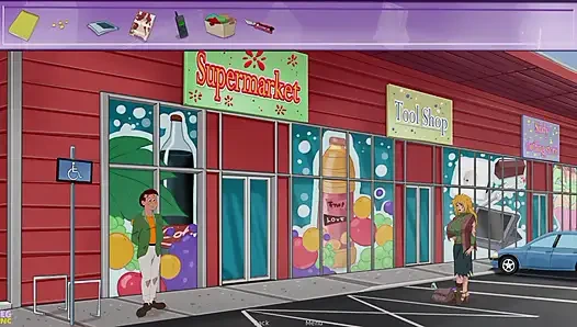 Das Geheimnis des Hauses # 11: Meiner heißen vermieterin mit der Waschmaschine helfen - von Eroticgamesnc