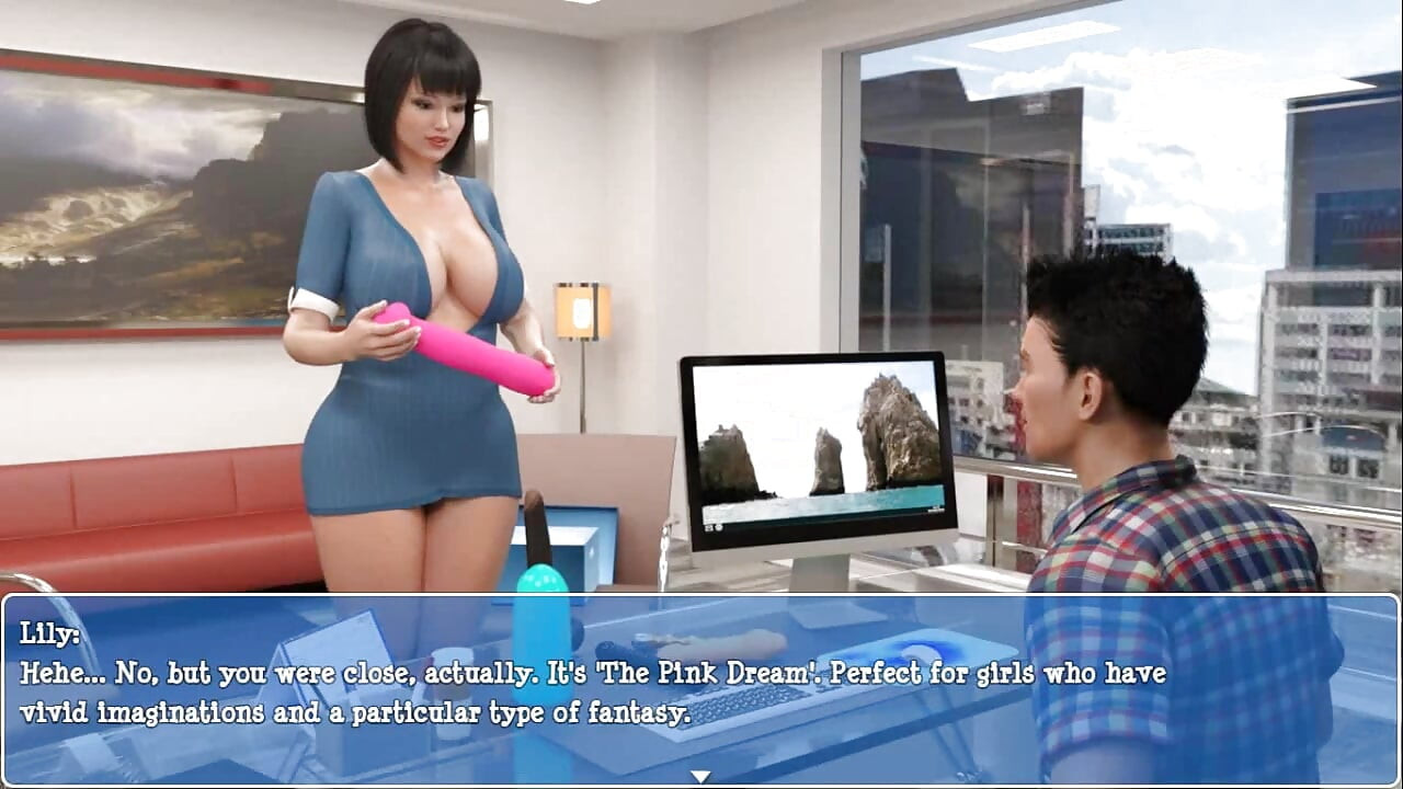 Lily of the valley: housewife and a dildo advertiser