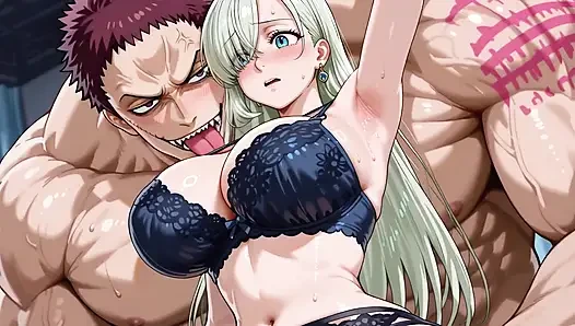 Katakuri (OP) x Elizabeth (SDS)