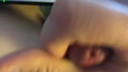 Pov närbild cumshot