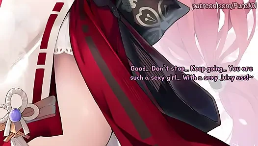 Special feminization training with your girlfriend Yae Miko (Femdom JOI)