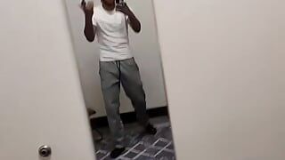 Miguel Brown inside public gym video 29