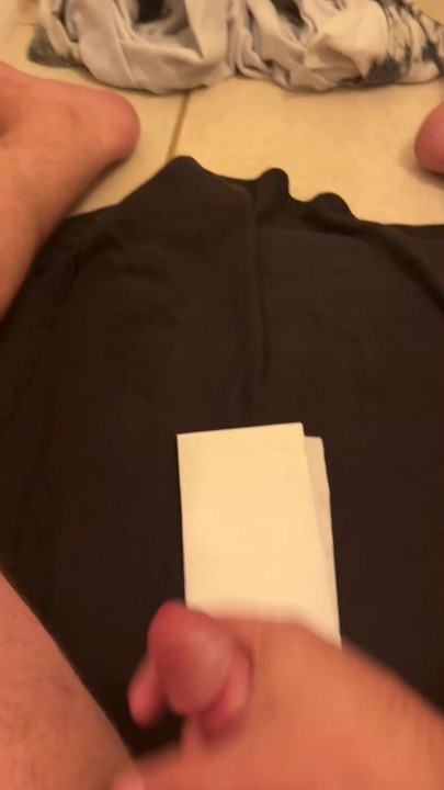 Busting a load onto napkins