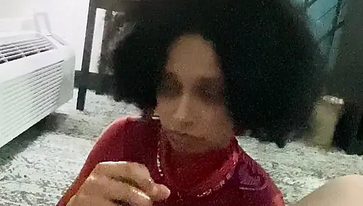 Slave Strokes Daddy’s big dick