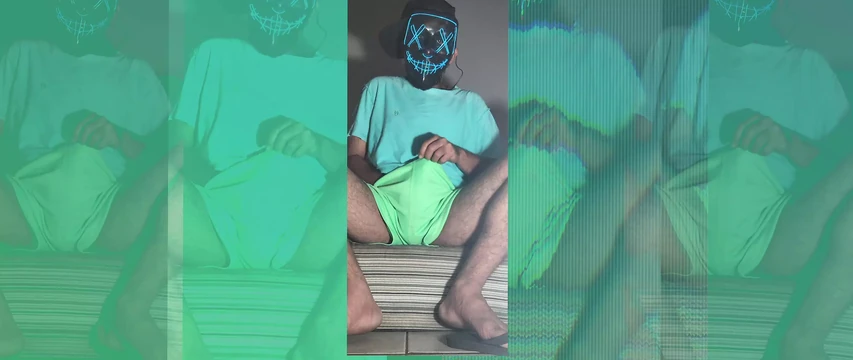 Horny Mascaraed  Again