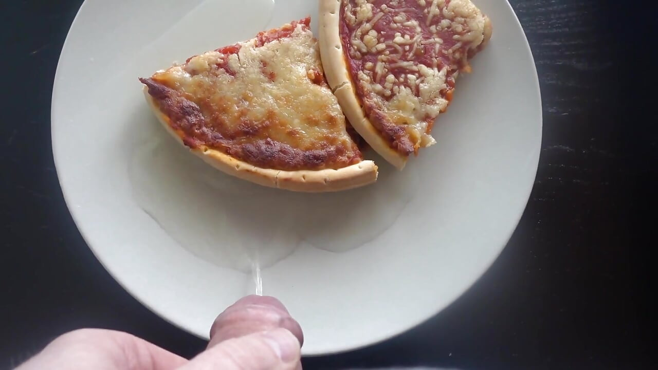 I Piss on a Pizza to Eat It