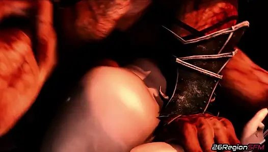 MAI SHIRANUI И КРАСНЫЙ ДЕМОН