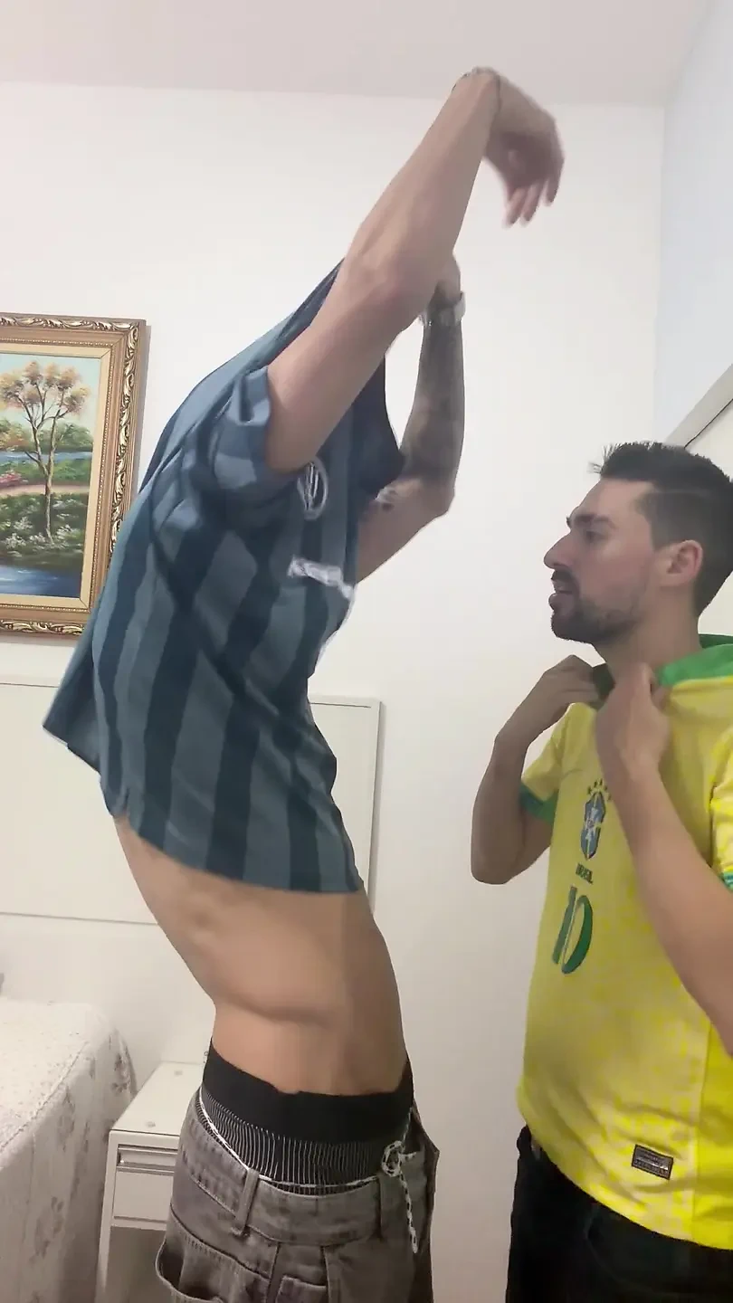 Hot daddy fucking twink with big ass
