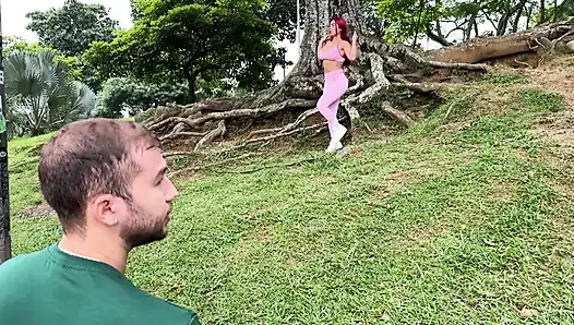 Stranger Fucks Big Ass Young Girl After Gym