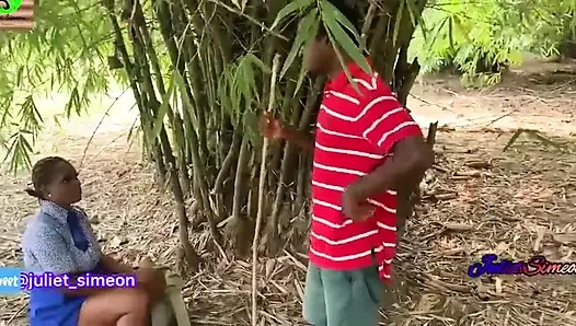 Julietsimeon the Girl, Was Fucked by a Farmer in the Bush.