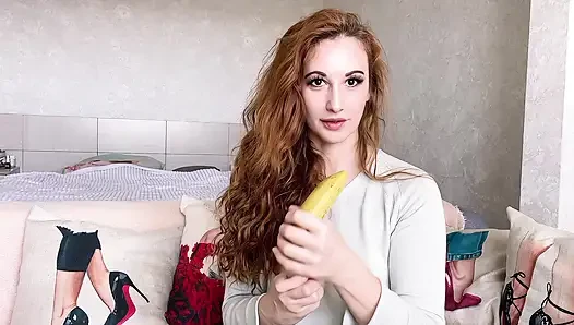 Banana Tongue Seduction