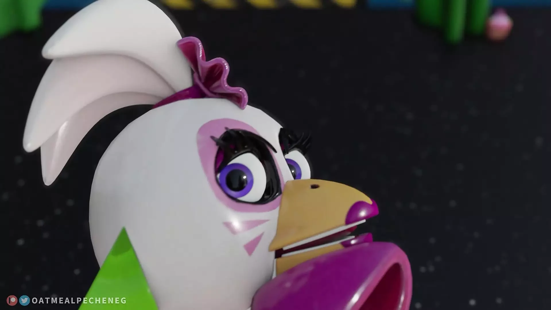 Chica de fnaf quer que você foda a bunda dela - pov
