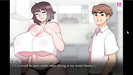 Komşunun orta yaşlı seksi kadın onu hamile bıraktığına inanamıyorum