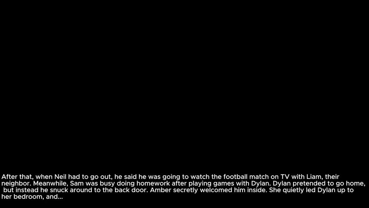 Awam MILF Cuckold Amber - Lucky Dylan Gets Dinner and Pussy at Sam’s House