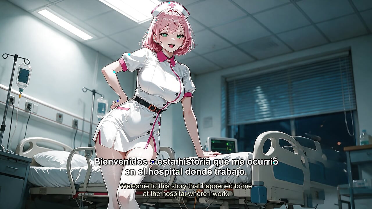 Beautiful nurse has the formula to get her buddies better faster- porn in spanish- AI porn