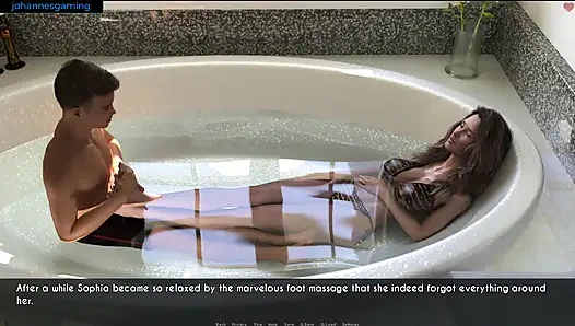 AWAM - Dylan gab Sophia eine fußmassage in der badewanne