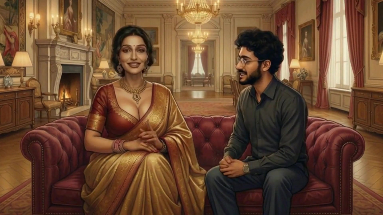 美しいインドのロマンティックな物語