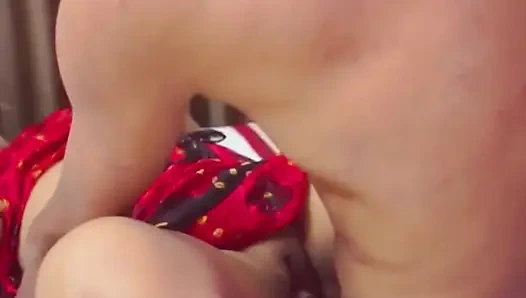 Пасынок трахает мачеху