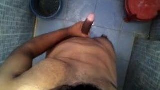 My Indian Dick Hand Jerk after tired job 2