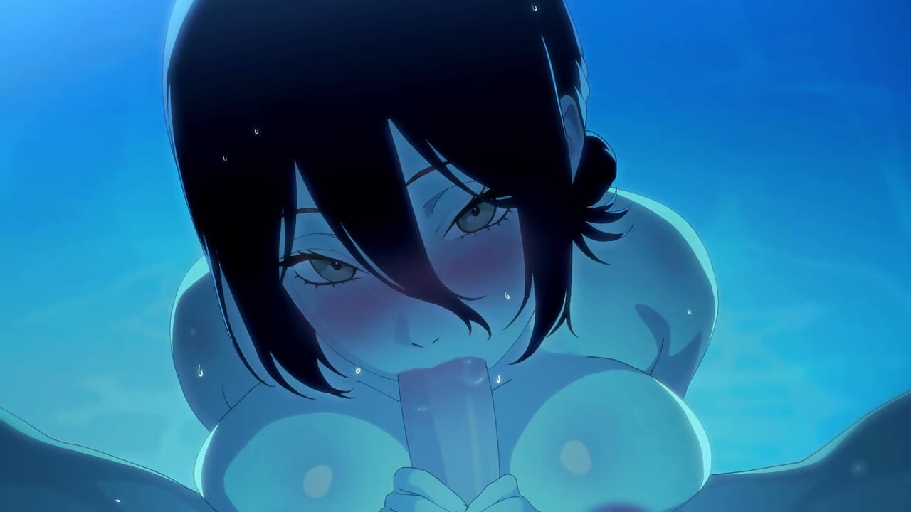 Bomb Girl Reze Teaches How to Swim.