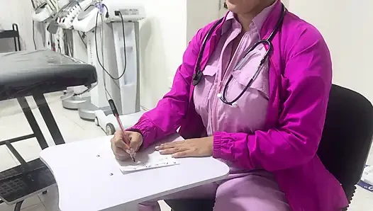 Office turns into a sex festival doctor too hot