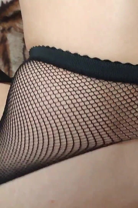 Pantyhose Oral in Bedroom