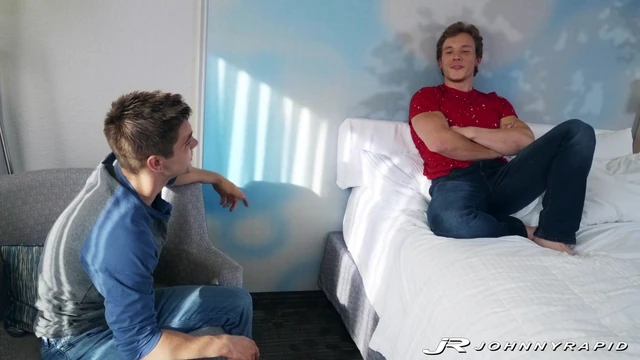JohnnyRapid: Jock Luke Roman bends over and bottoms to handsome Johnny Rapid