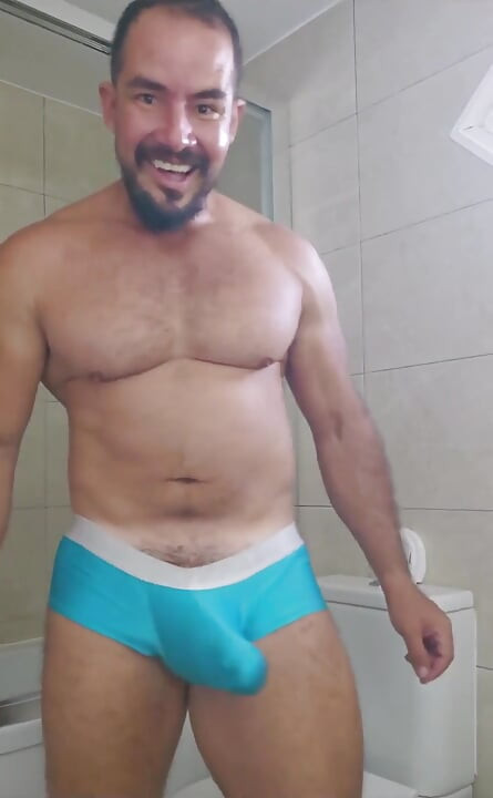 Today I Woke up Very Horny, I Pumped My Dick and Got It Rock Hard.