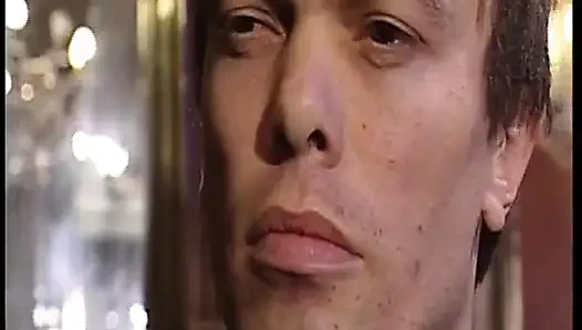 Blonde German with Naturals Gets Anal Drilled in Vintage Orgy Age Gap