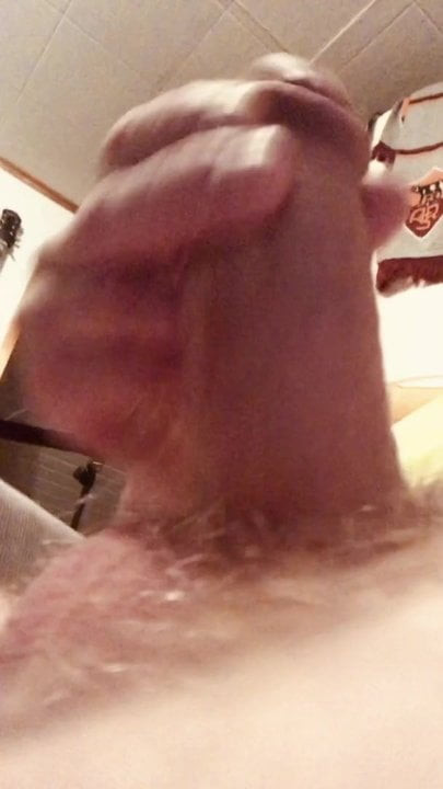 Masturbating my cock