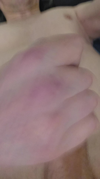 Today my morning masturbation