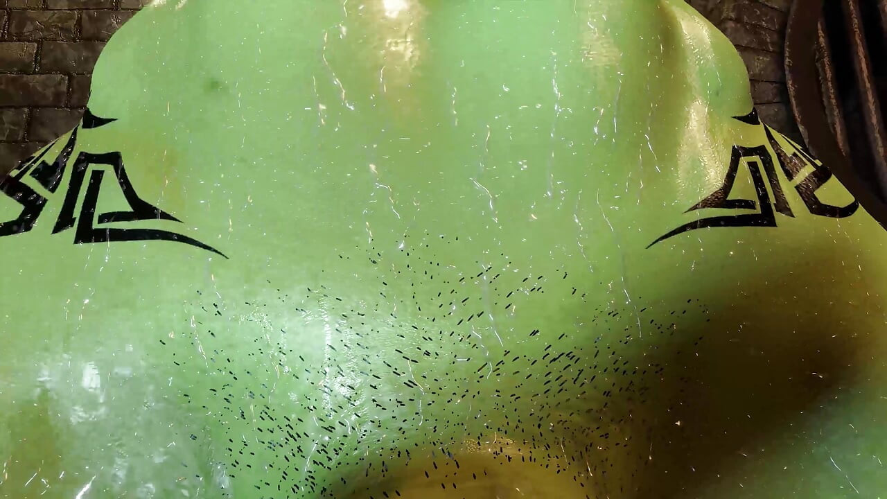 Futanari Orc BDSM Deep Throat Blowjob.