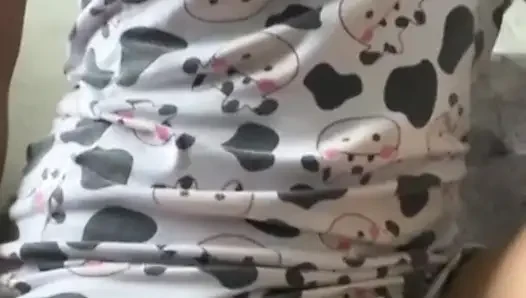 She came home with my nipples erect, she caresses me! Real homemade video