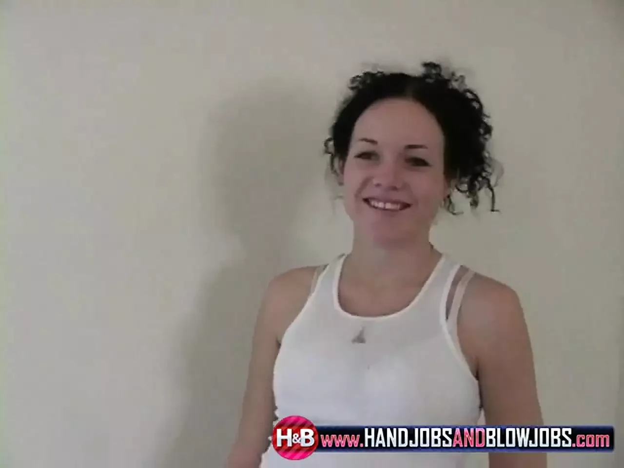 Trina gives a blowjob in close up POV
