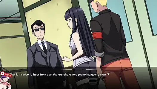 in public by Hinata Hyuga.